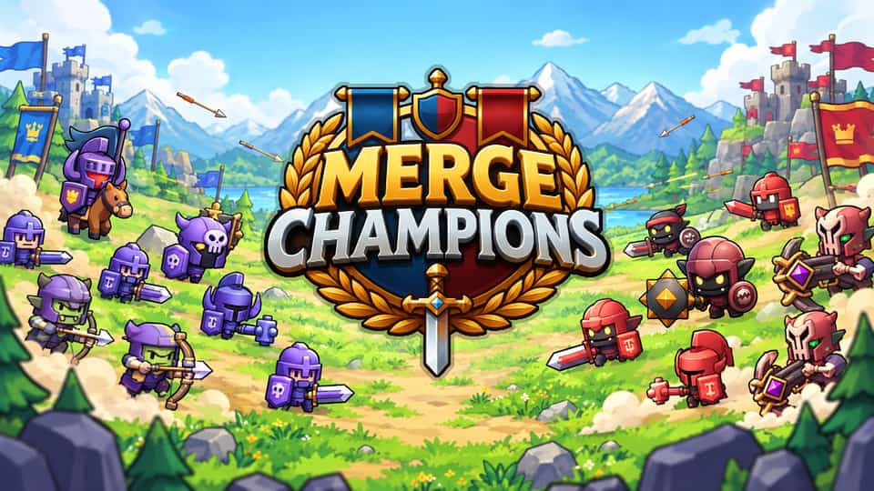 Merge Champions gameplay
